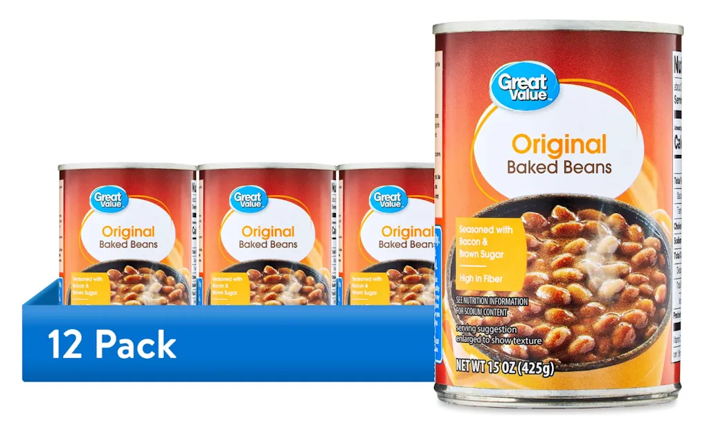 Great Value Original Baked Beans 15-oz. Can 12-Pack