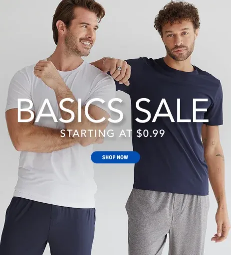 32 Degrees Men's Basics Sale