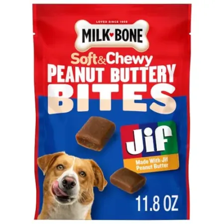 11.8oz Milk-Bone Soft & Chewy Peanut Buttery Bites