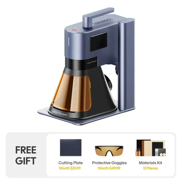 LaserPecker LP5 20W Fiber and Diode Laser Engraver