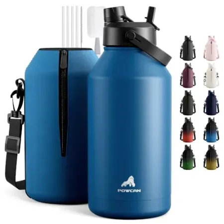 POWCAN 64oz Insulated Water Bottle