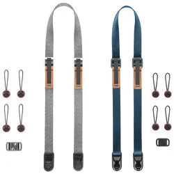 Peak Design Leash Camera Strap (Ash Gray or Midnight Blue)