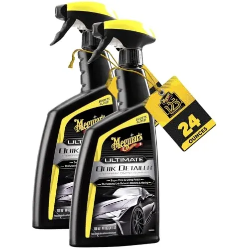 Meguiar's Ultimate Quik Detailer, 24 Oz, 2 Pack