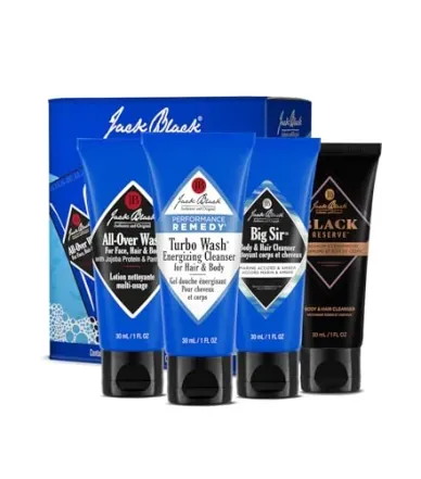 Jack Black Body & Hair Cleanser Collection Set