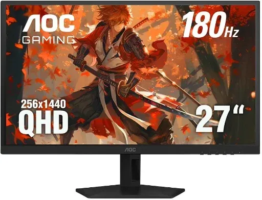 Refurbished 27" AOC Mini-LED QHD 180Hz Gaming Monitor (Q27G41XMN2)