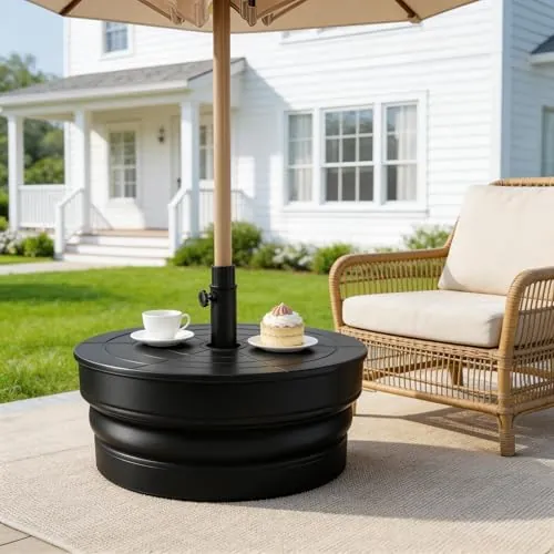 OLILAWN Foldable 110 lb Umbrella Stand Base