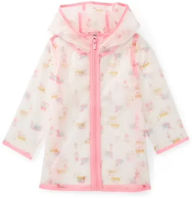 Carter's Child of Mine Toddler Clear Rain Jacket with Hood 12M