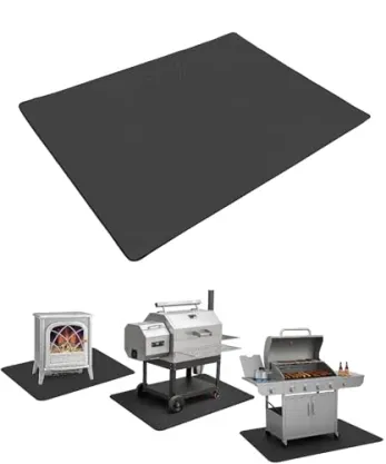 UNCO 76" x 48" Outdoor Under Grill Mat