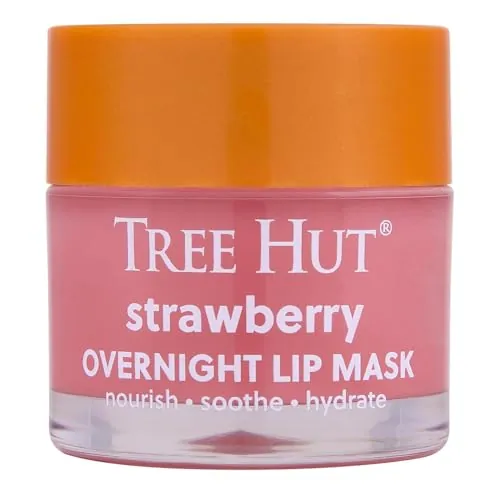 Tree Hut Overnight Lip Mask 0.6-Oz (Strawberry or Vanilla)