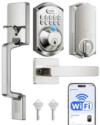 TEEHO TE012W-H WiFi Fingerprint Door Lock