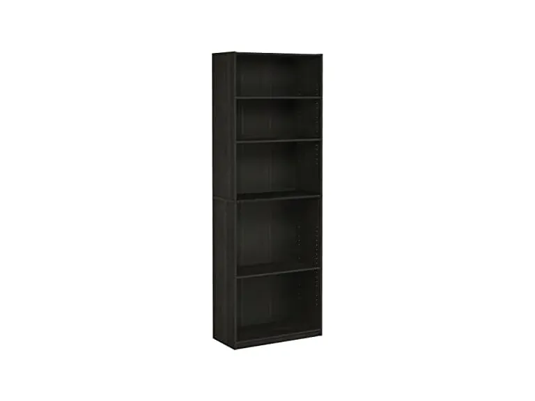 Furinno JAYA 5-Tier Bookshelf Espresso