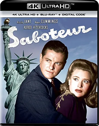Saboteur 4K UHD + Blu-ray + Digital