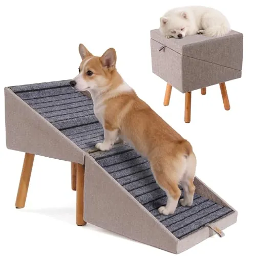 Ziluce Foldable Dog Ramp 17" Height