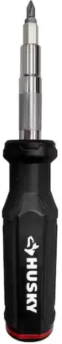 Husky 11-in-1 Multi-Bit Screwdriver/Nut Driver