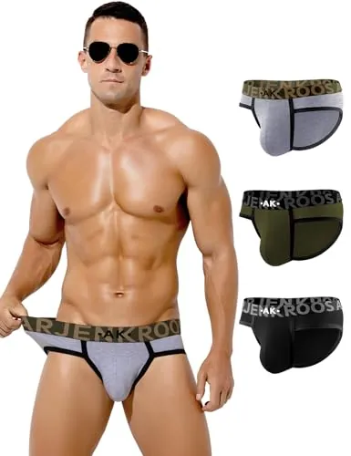 Arjen Kroos Men's Cotton Briefs Underwear 3-Pack