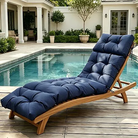 Prime Members: Aegisun 75" Outdoor Chaise Lounge Cushion (various)