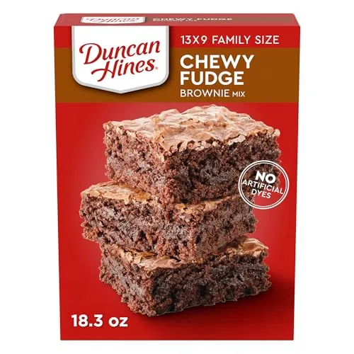 Duncan Hines Brownie Mix, Chewy Fudge, 18.3 oz