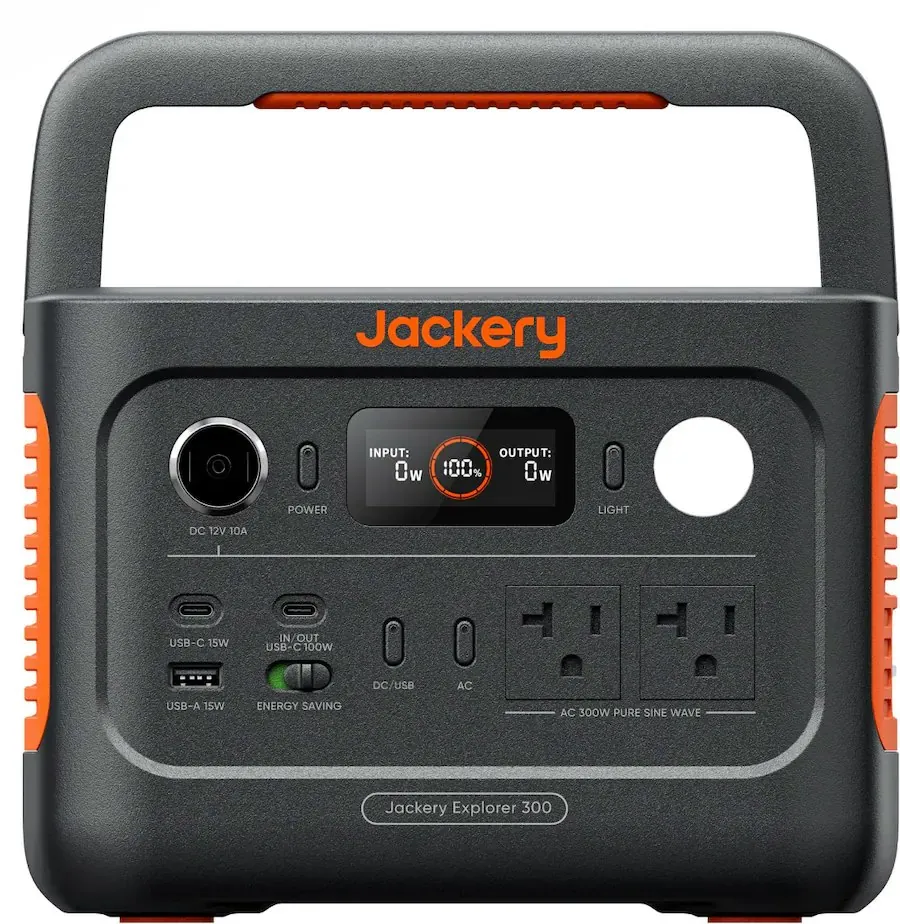 Jackery Explorer 300 v2 288Wh Portable Power Station