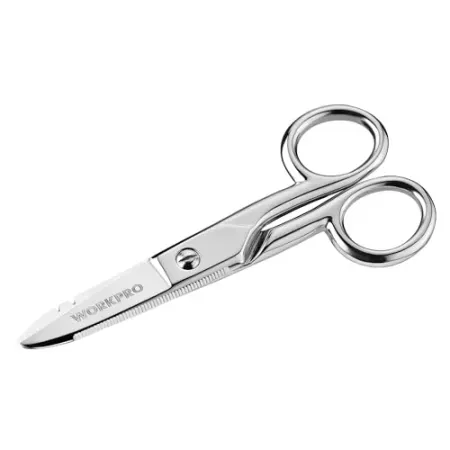 WORKPRO 5-1/5" Electrician Scissors with Stripping