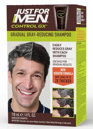 4oz Just for Men Control GX Grey Reducing Shampoo