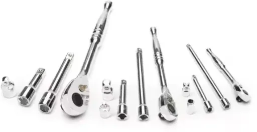 Husky 14-Piece 72-Tooth Ratchet and Accessory Set