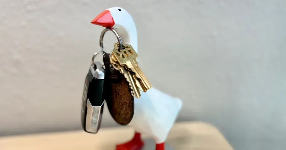 Magnetic Goose Key Holder
