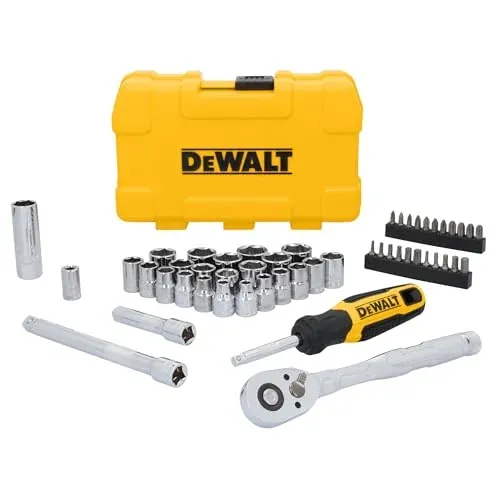 DEWALT Mechanics Tool Set 3/8" Drive 50 Piece