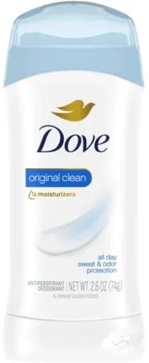 Dove Original Antiperspirant Deodorant For Women Original Clean 2.6 oz