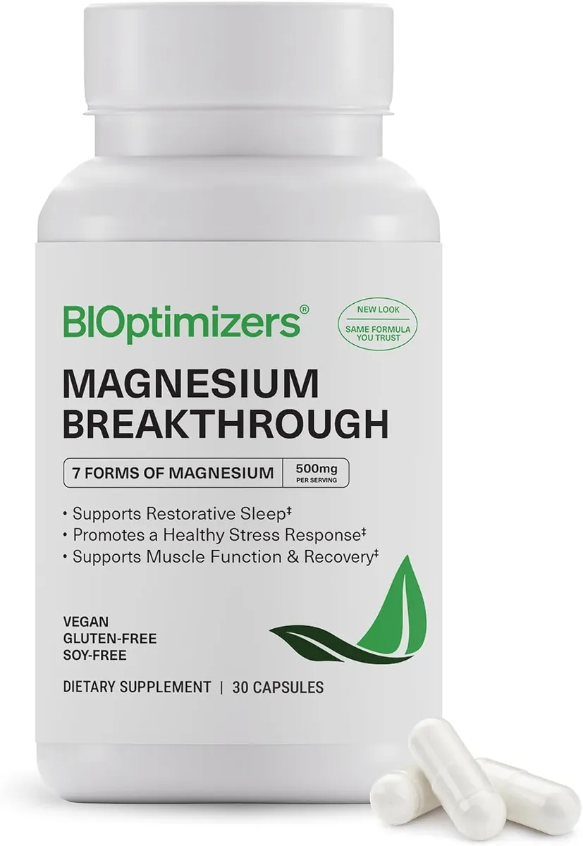 BIOptimizers Magnesium Breakthrough Supplement 30-Count