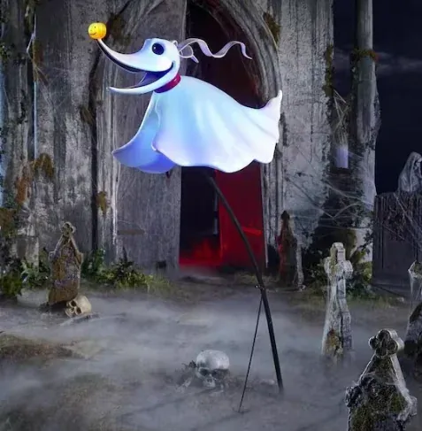 Disney 4.5 FT LED ZERO Nightmare Before Christmas
