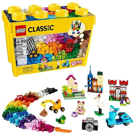 790-Pc LEGO Classic Large Creative Brick Box Building Set