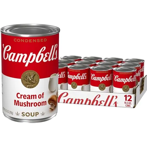 Campbell’s Condensed Cream of Mushroom Soup 10.5oz 12-Pack