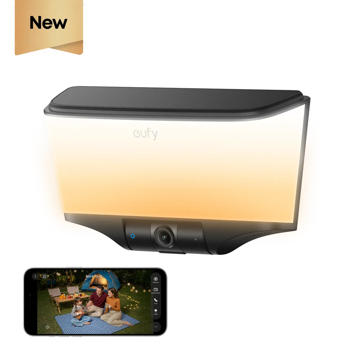 eufy S4 Wall Light Cam Security Camera 4K