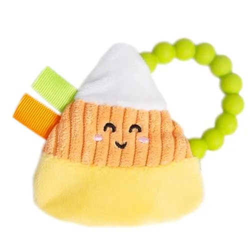 Candy Corn Halloween Crinkle Teether