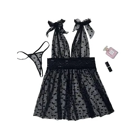 Avidlove Lace Babydoll Lingerie Set Mesh Nightgown (various)