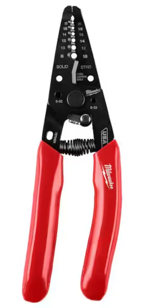 Milwaukee 8-20 AWG Dipped Grip Wire Stripper & Cutter