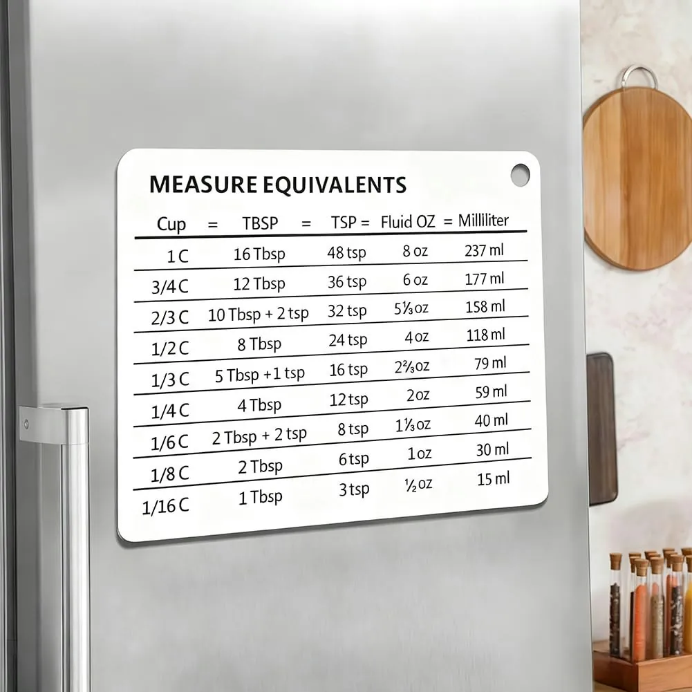 Measurement Conversion Refrigerator Magnet