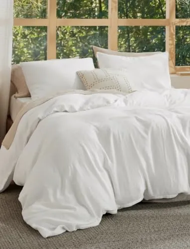 Bedsure PureWoven Muslin Duvet Cover (Cooling)
