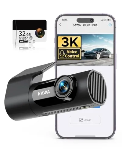 KAWA 3K Front Dash Cam