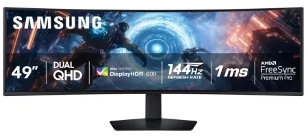 SAMSUNG 49-inch Odyssey G9 144Hz Curved Gaming Monitor (2025)