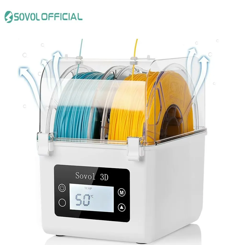 Sovol Filament Dehydrator Spool Holder Dry Box for 3D Printer