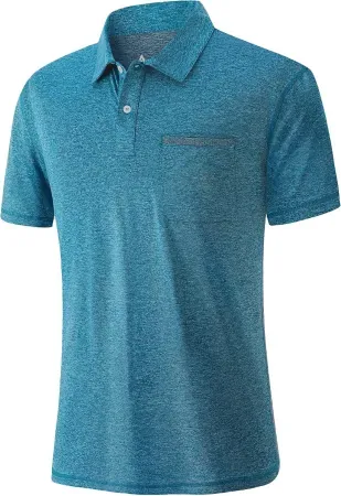 V VALANCH Men's Polo Shirt