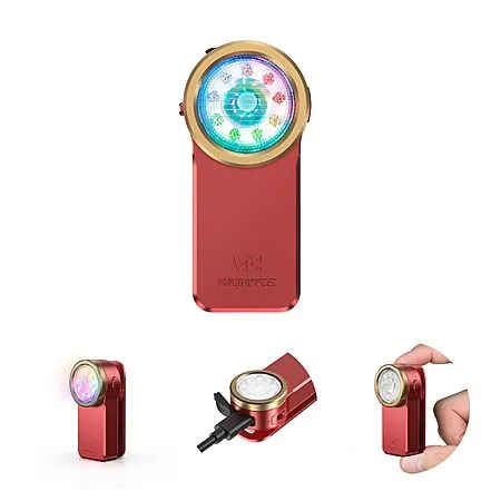 Wurkkos HD03 680 Lumen Rechargeable 95 CRI LED Clip-On Flashlight (Various)