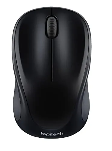 Logitech M317 Compact 2.4 GHz Wireless Mouse - Black