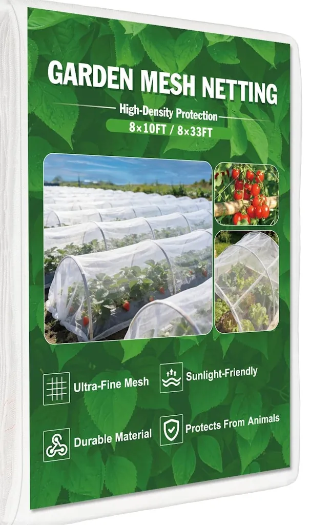Feed Garden 8x33-Foot Ultra-Fine Mesh Garden Netting