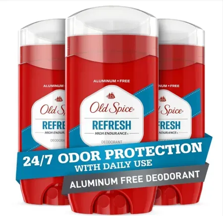 3-Pack 3oz Old Spice Men's Aluminum-Free Deodorant
