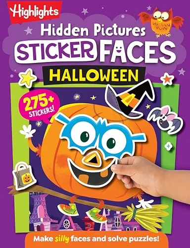 Highlights Hidden Pictures Sticker Puzzles – Faces