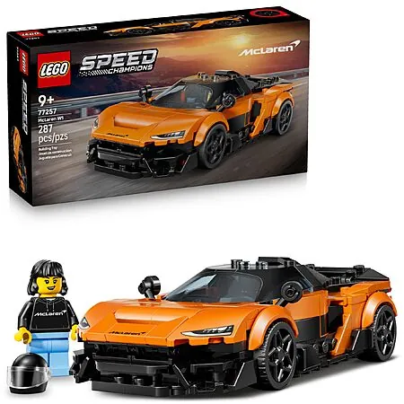 287-Pc LEGO Speed Champions McLaren W1 Race Car Building Toy