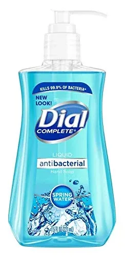 Dial Liquid Hand Soap Spring Water 7.5 Ounce (2 Pack)