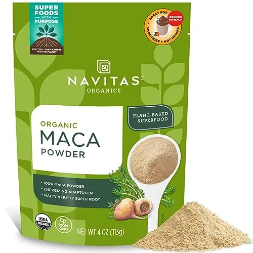 Navitas Organics Gelatinized Maca Powder 4-Oz